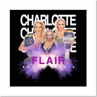 WOMEN WRESTLE CHARLOTTE Posters and Art